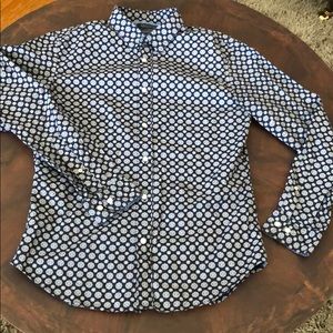 Banana Republic Custom Wash Button Up